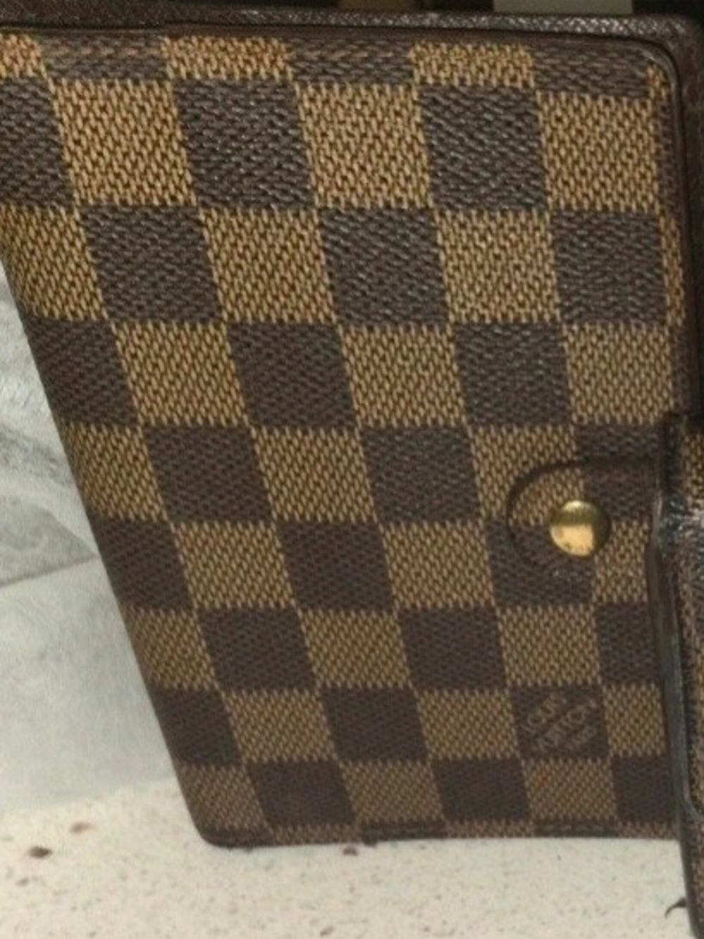 Aunthentic Louis vuitton agenda Damier PM